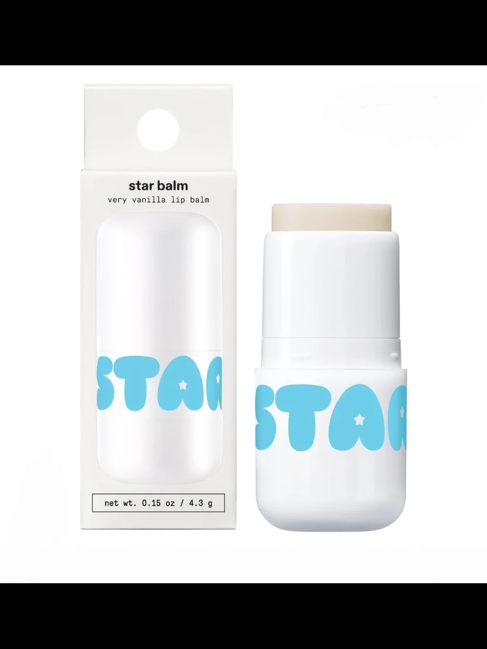 Star Balm Very Vanilla Lip Balm - 0.15oz BNIB